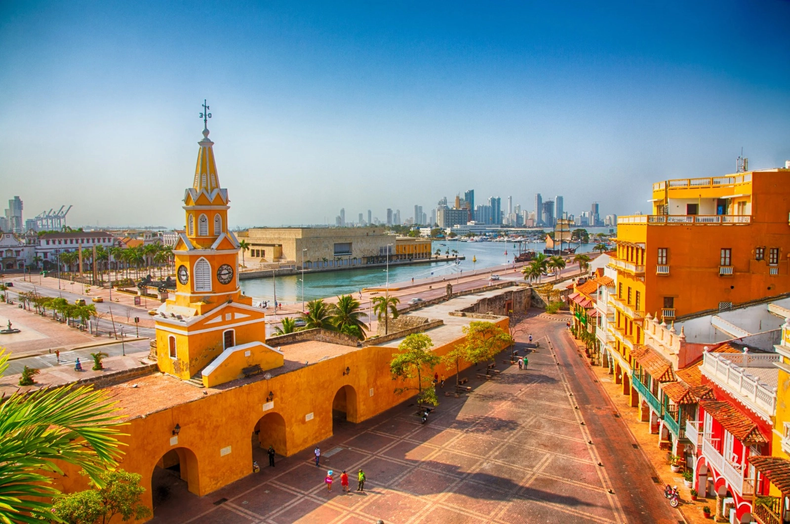 Cartagena city view